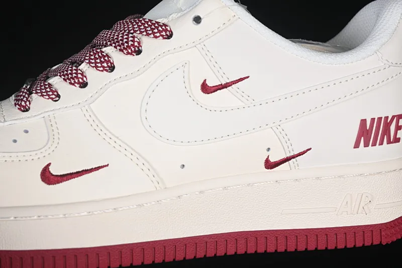 All Categories Nk Air Force 1 Air Force Series Nk Air Force 1 Low Air Force Low Nike Air Force 1'07 Low Burgundy Three Hook Air Force One Low Casual Sneakers JP2026-106